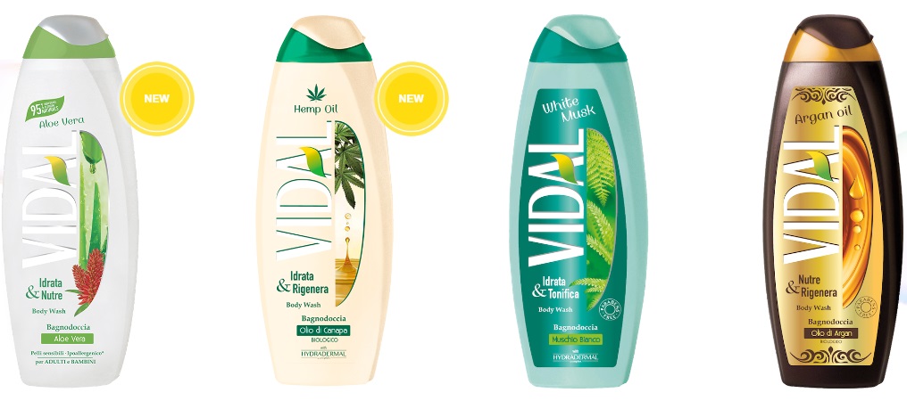 BAGNOSCHIUMA VIDAL ASSOSRTITO 500ML